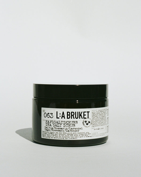 L:A BRUKET | Sea Salt Bodyscrub Sage/ Rosemary/ Lavender