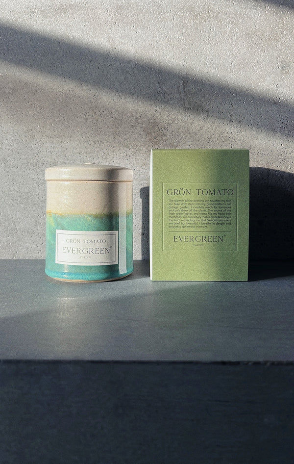 EVERGREEN SWEDEN | Scented Candle GRÖN TOMATO 300g