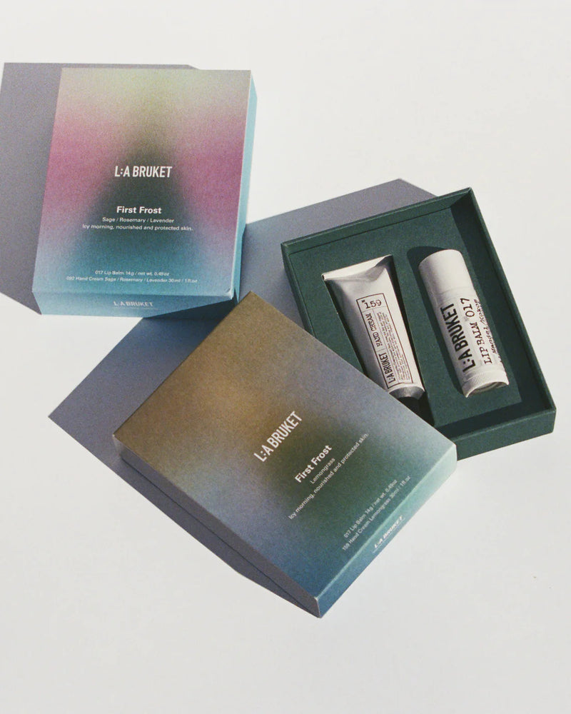 *NEW* L:A BRUKET | MIDVINTER FIRST FROST GIFT SET - SAGE / ROSEMARY/ LAVANDER