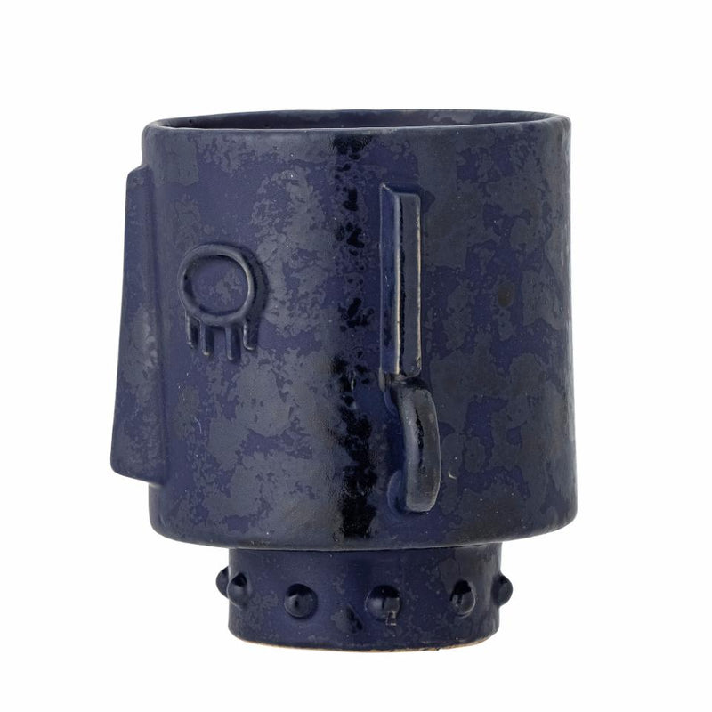 Larson Flowerpot Blue D17.5 H15