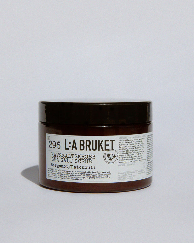 L:A BRUKET | Sea Salt Bodyscrub Bergmot/ Patchouli