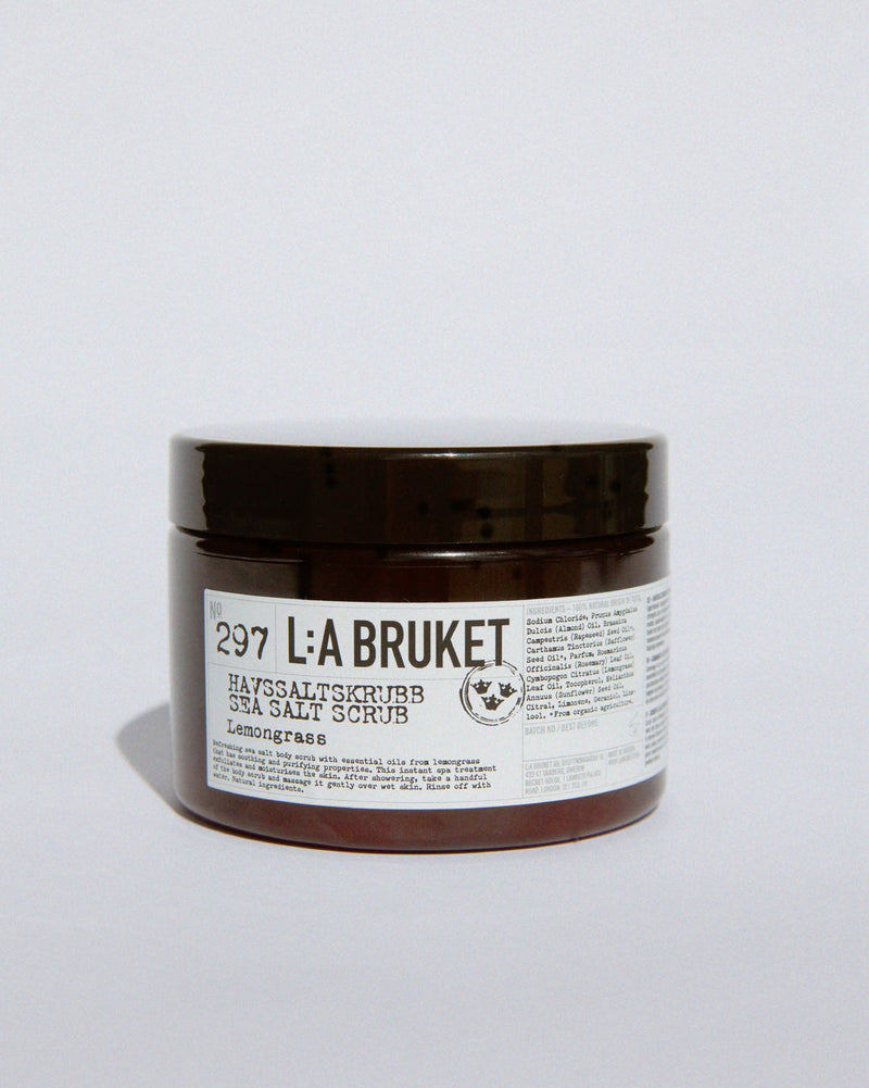 L:A BRUKET | Sea Salt Bodyscrub Lemongrass