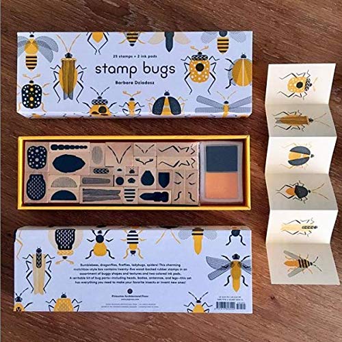 Stamp Bugs: 25 Stamps and 2 Ink Pads