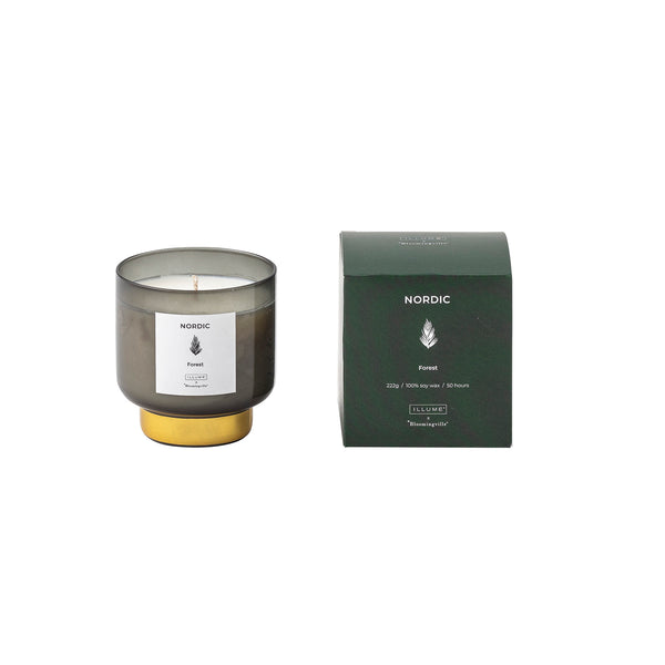 Scented Candle NORDIC Forest, Soy Wax