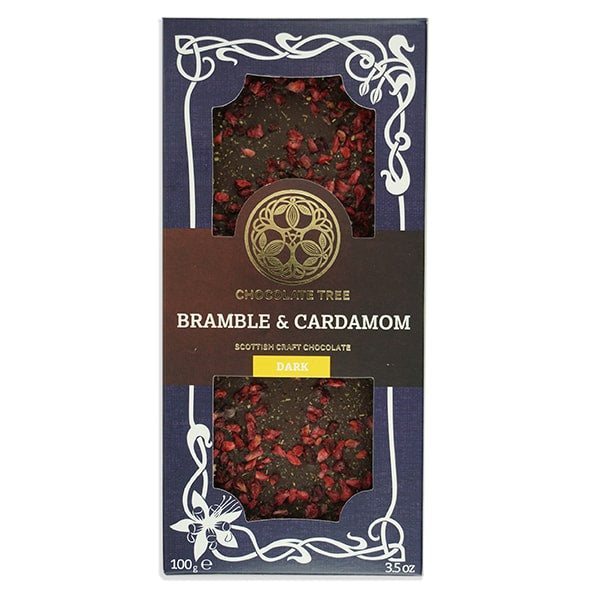 Chocolate Tree | Organic Bramble & Cardamon Chocolate